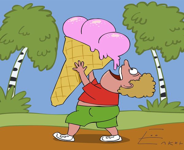 Ice cream helps Russians beat the heat Ice cream helps Russians beat the heat - Sputnik International