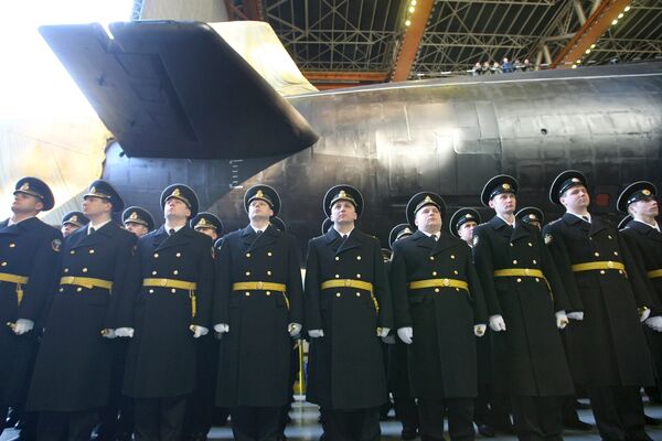 Borey-class strategic nuclear-powered submarine, the Yury Dolgoruky - Sputnik International