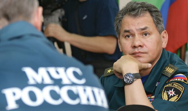 Emergency Minister Sergei Shoigu  - Sputnik International