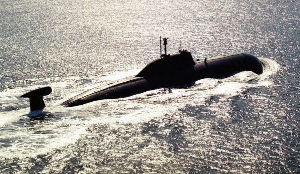The Russian K-152 Nerpa nuclear attack submarine - Sputnik International