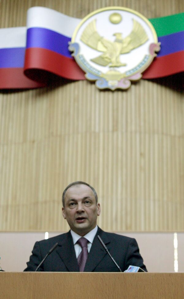 President of Russia's volatile North Caucasus Republic of Dagestan Magomedsalam Magomedov  - Sputnik International