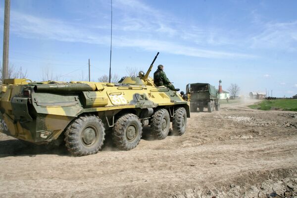 Russian armored vehicle. Archive - Sputnik International