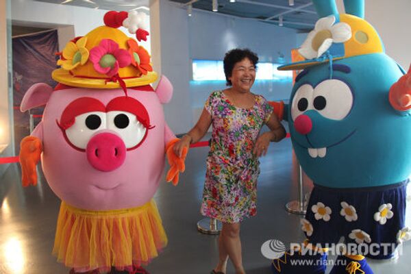 The Day of Knowledge in the Russian pavilion at World Expo - Sputnik International