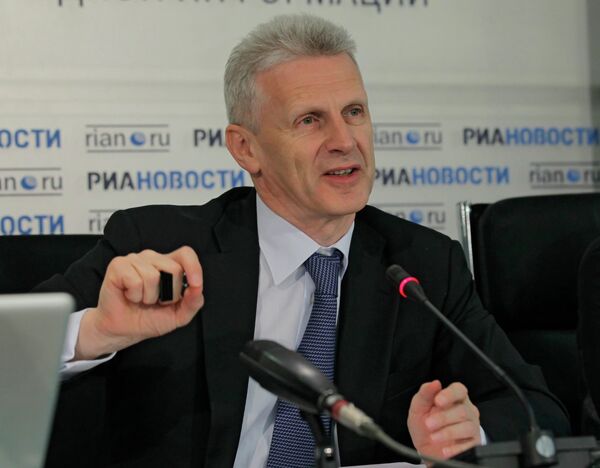 Russian education minister Andrei Fursenko - Sputnik International