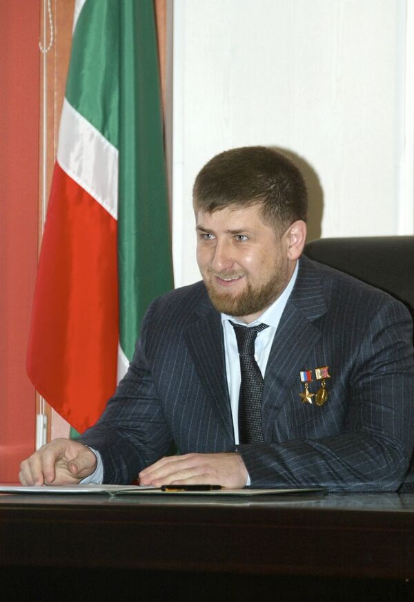 The head of the Russian republic of Chechnya, Ramzan Kadyrov - Sputnik International