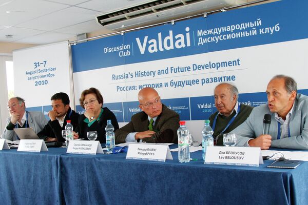 7th meeting of Valdai Discussion Club. Archive. - Sputnik International