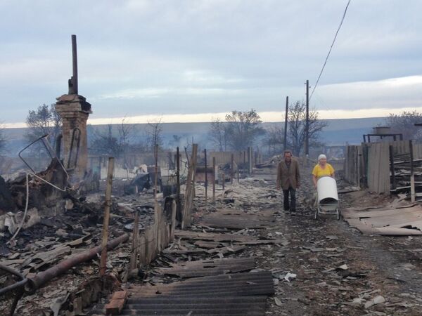 Nine injured in wildfires in Russia's Volgograd region still in hospital - Sputnik International