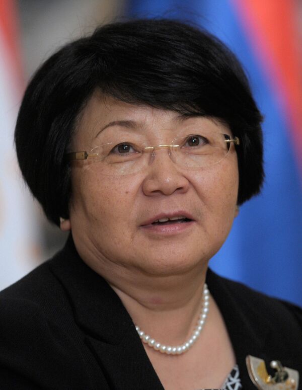 Kyrgyz Interim President Roza Otunbayeva - Sputnik International