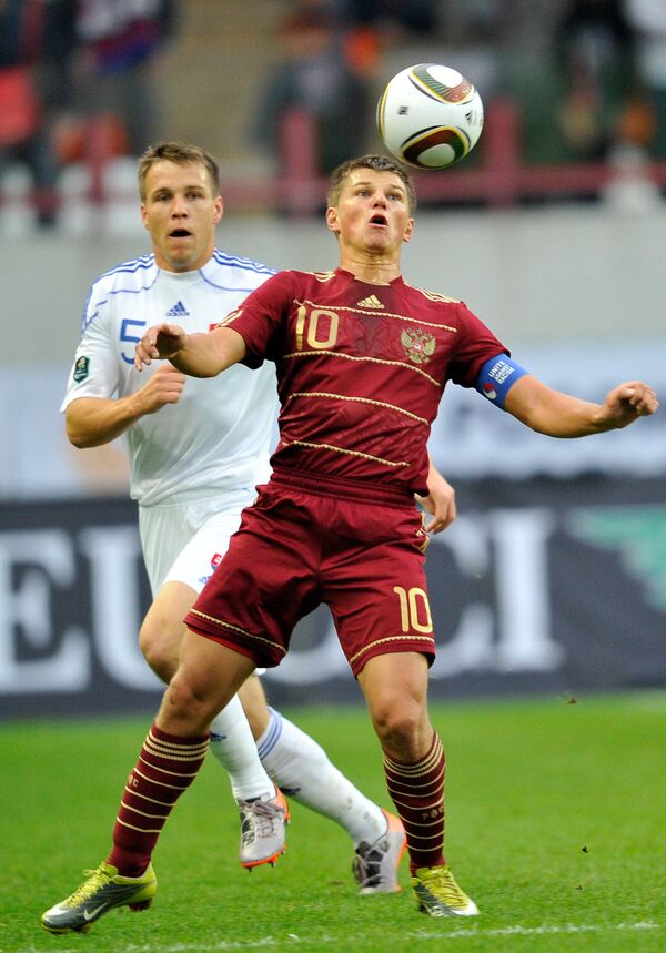Russia shocked by Slovaks in Euro 2012 qualifier - Sputnik International