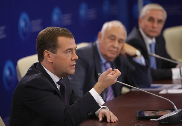 Russian President Dmitry Medvedev insists Russia democratic - Sputnik International