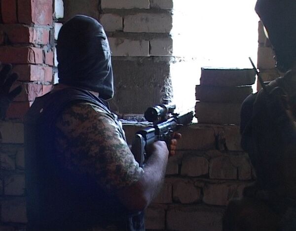 Russian security forces exchange fire with gunman in Dagestan - Sputnik International