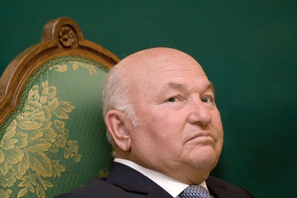 Moscow's Mayor Yuri Luzhkov - Sputnik International