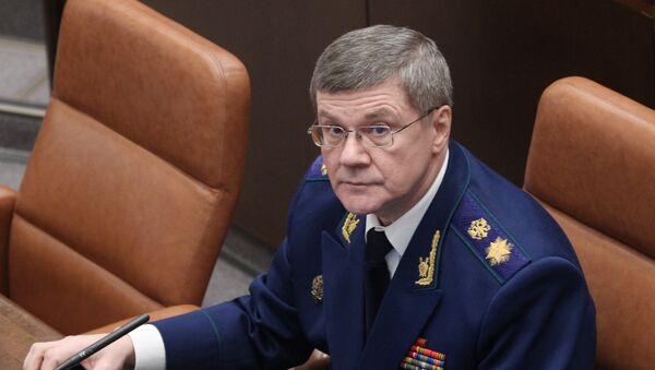 Russia's Prosecutor General Yuri Chaika - Sputnik International