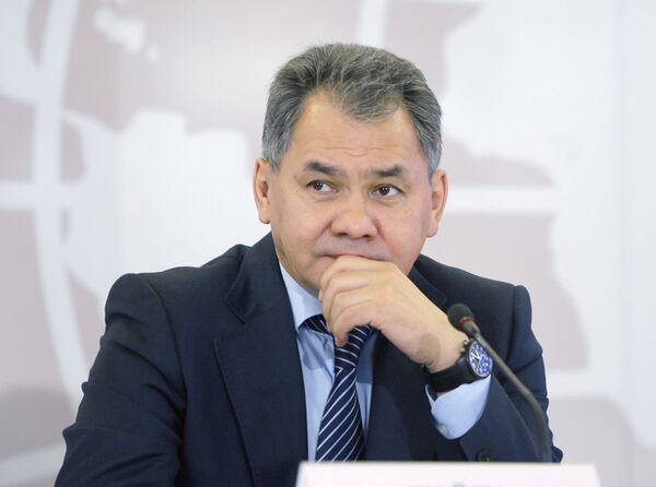 Russian Emergencies Minister Sergey Shoigu - Sputnik International