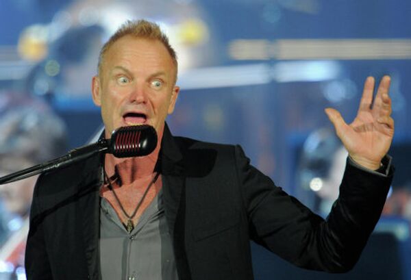 Sting woos Moscow with some classic hits - Sputnik International