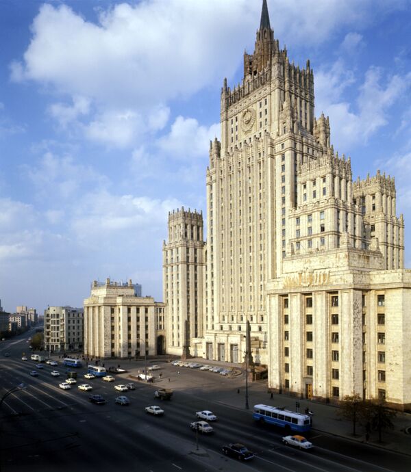 Russian Foreign Ministry - Sputnik International