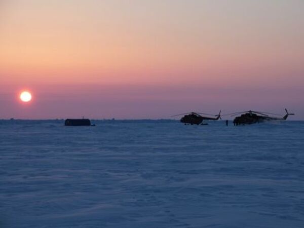 Barneo Base – an Arctic town on ice - Sputnik International
