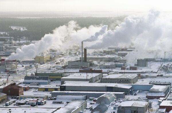Industrial area in Noyabrsk - Sputnik International