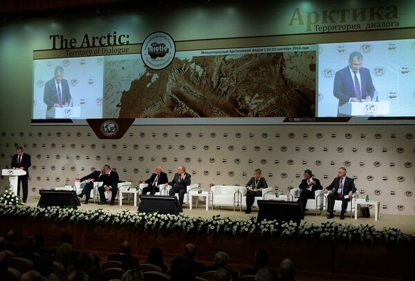 The International Arctic Forum The Arctic: Territory of Dialogue - Sputnik International