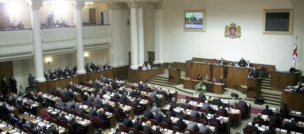 Georgian parliament Georgian parliament - Sputnik International