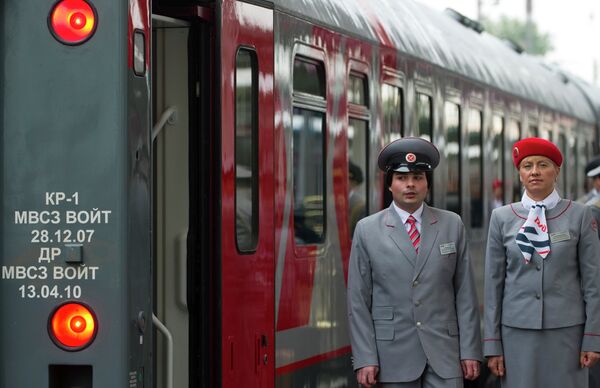 Moscow-Nice train - Sputnik International
