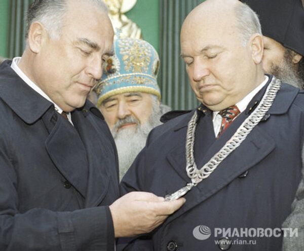 27 days of Yury Luzhkov’s life as Moscow mayor - Sputnik International