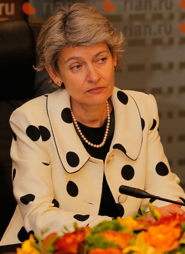 UNESCO Director General Irina Bokova  - Sputnik International