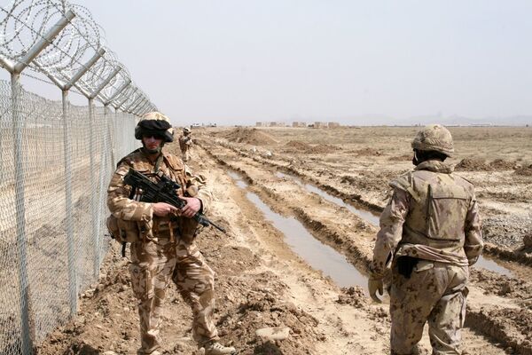 Soldiers in Afghanistan - Sputnik International