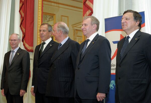 Russian Foreign Minister Sergei Lavrov visits Brussels to participate in ASEM - Sputnik International