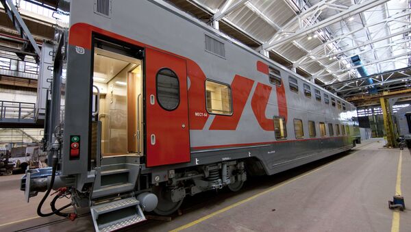 Russian Railways train - Sputnik International