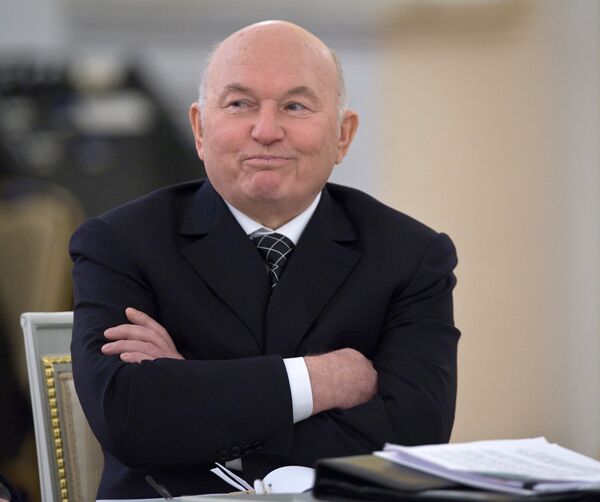 Moscow's ex-mayor Yury Luzhkov - Sputnik International