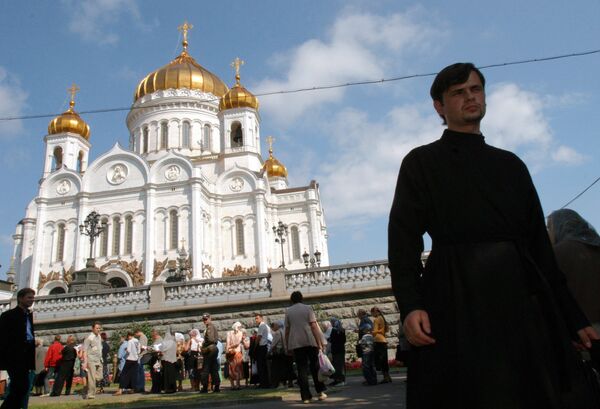 Moscow's Christ the Savior Cathedral. - Sputnik International