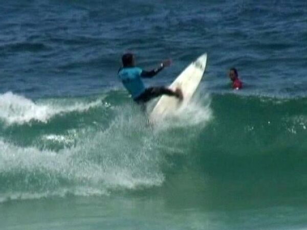 Leandro Bastos wins Rio de Janiero pro surfing competition - Sputnik International