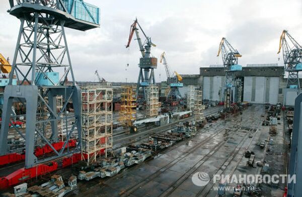 Yantar Shipyard in the Baltic exclave of Kaliningrad Yantar Shipyard in the Baltic exclave of Kaliningrad - Sputnik International