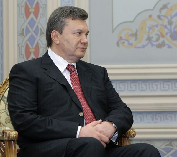 Ukraine's President Viktor Yanukovych - Sputnik International