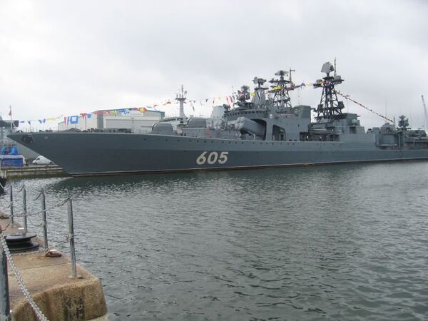Russian destroyer RFS Admiral Levchenko. Files - Sputnik International