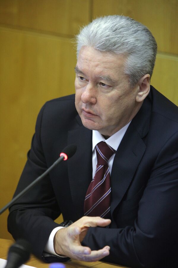 Presidential nominee for Moscow mayor Sergei Sobyanin - Sputnik International