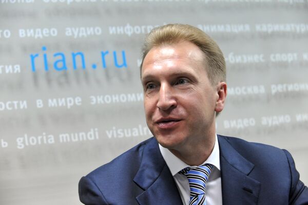 First Deputy Prime Minister Igor Shuvalov - Sputnik International