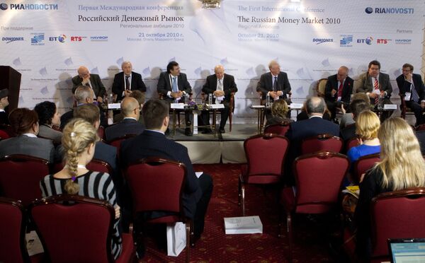 Participants of Russian Money Market International Conference - Sputnik International