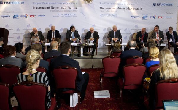 The Russian Money Market in 2010: Regional Ambitions International Conference - Sputnik International
