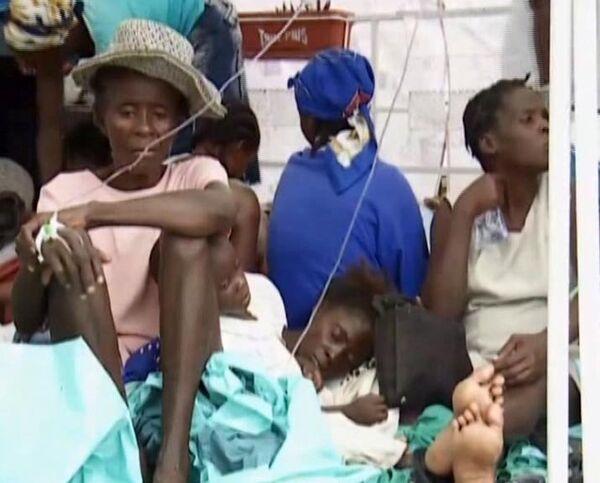 Haiti struck by cholera epidemic  - Sputnik International