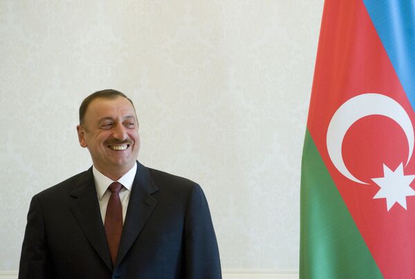 Azerbaijani president Ilkham Aliev - Sputnik International