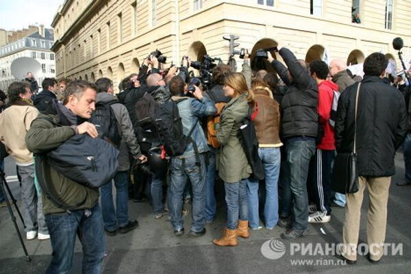 French youth protest against pension reform - Sputnik International