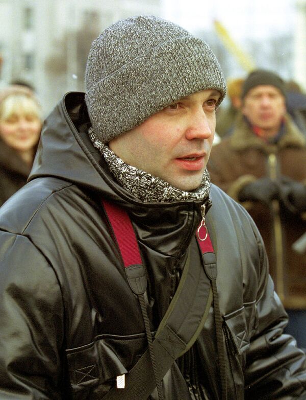 Belarusian opposition journalist and human rights activist Oleg Bebenin - Sputnik International
