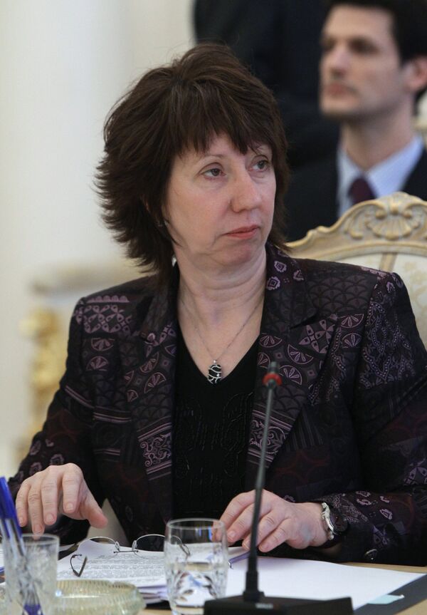 Catherine Ashton, the EU High Representative for Foreign Affairs - Sputnik International