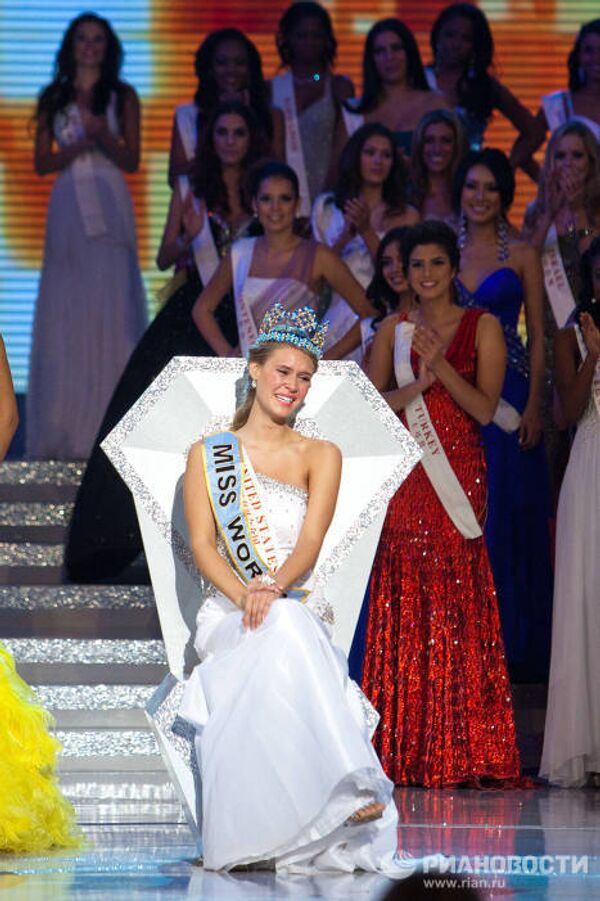 American beauty crowned Miss World-2010 - Sputnik International