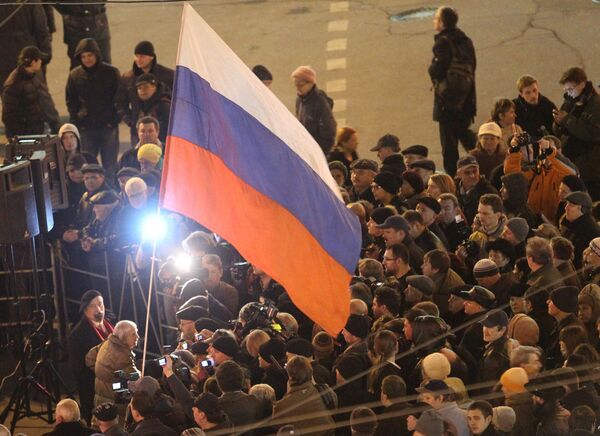 Sanctioned opposition rally in Moscow runs without major violations - Sputnik International