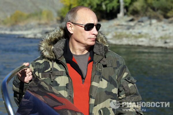 Vladimir Putin visits Ubsunur Hollow Biosphere Preserve - Sputnik International