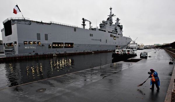 Mistral class amphibious assault ship - Sputnik International