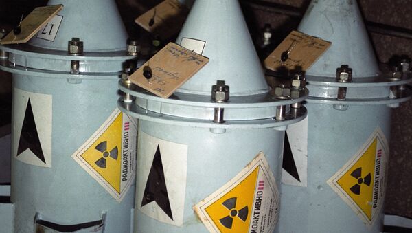 Контейнеры с ядерным топливом - Sputnik International